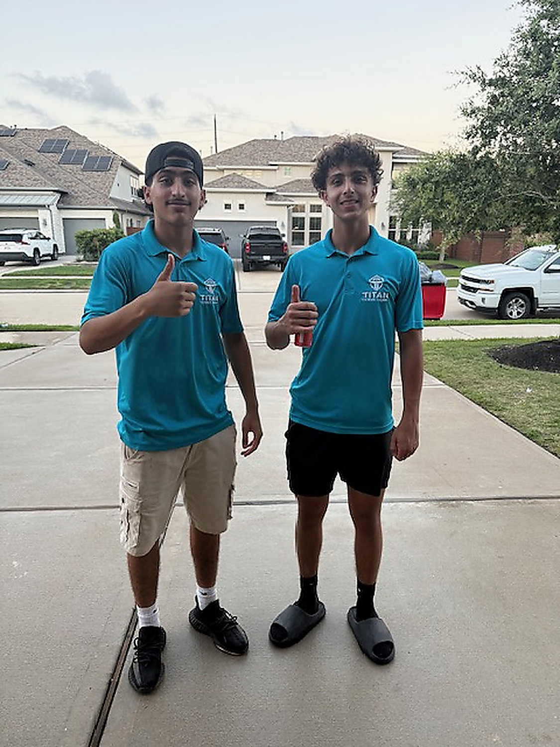Titan Exterior Cleaning crew